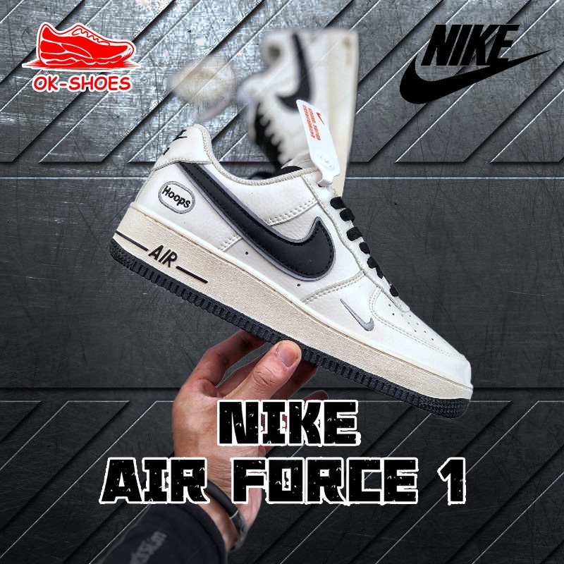 ส่งฟรี NIKE Air Force 1'07 Low Hoops. Nike Air Force 1'07 low hoops