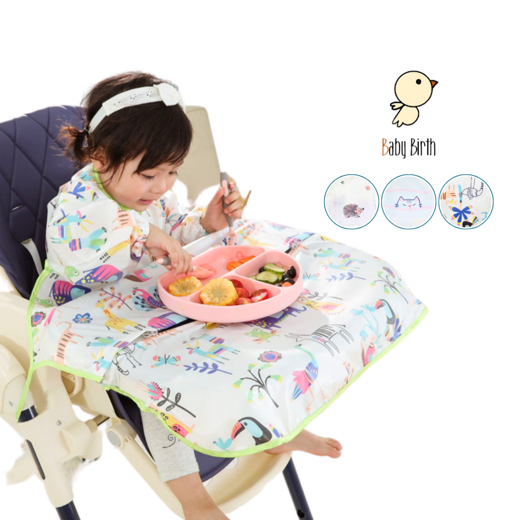 Babybirth รุ่น Cover All กันเปื้อนเด็ก ผ้าคลุมให้นม blw bib ของขวัญแรกเกิด ผ้าคลุมตัดผมเด็ก