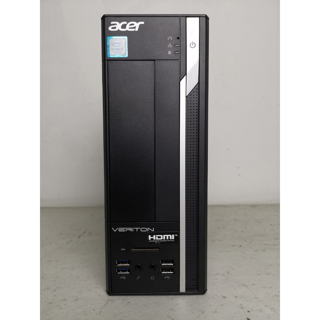 คอมมือสองมี HDMI  Acer X4650G  CPU  Intel® Core™ i5-6400 ฮาร์ดดิสก์ SSD อุปกรณ์ภายในเดิม ๆ ทั้งชุด ล