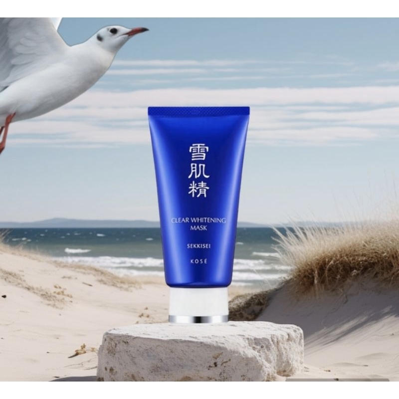 มาร์คดำ Kose Sekkisei Clear Whitening Mask ขนาด 76 ml.