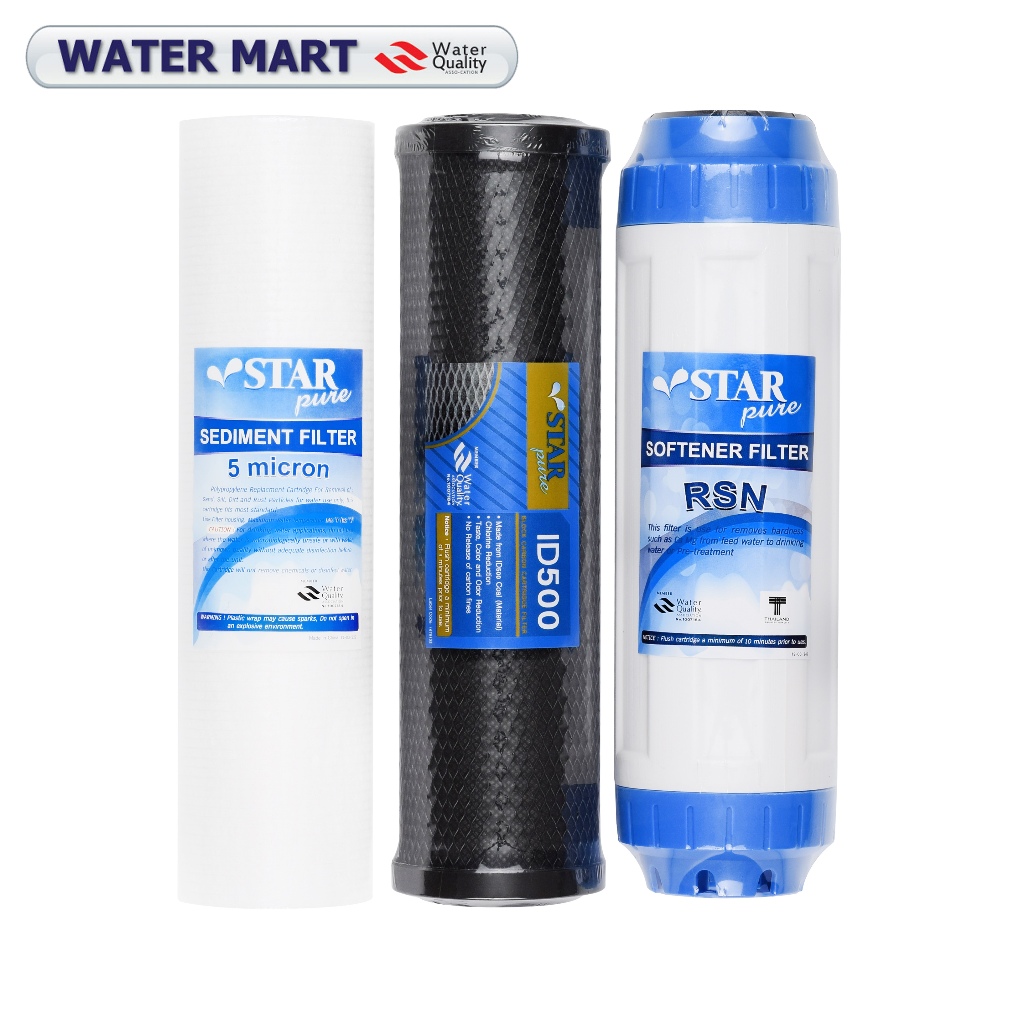 STAR PURE ชุดไส้กรองน้ำ Pretreatment Set ขนาด 10 นิ้ว