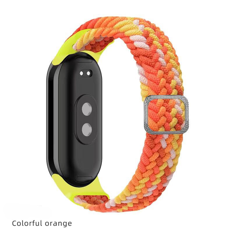 สายนาฬิกาแบบทอยืดสำหรับ Xiaomi Mi Band 8/9/10 สายรัดระบายอากาศ - รูปที่ 5