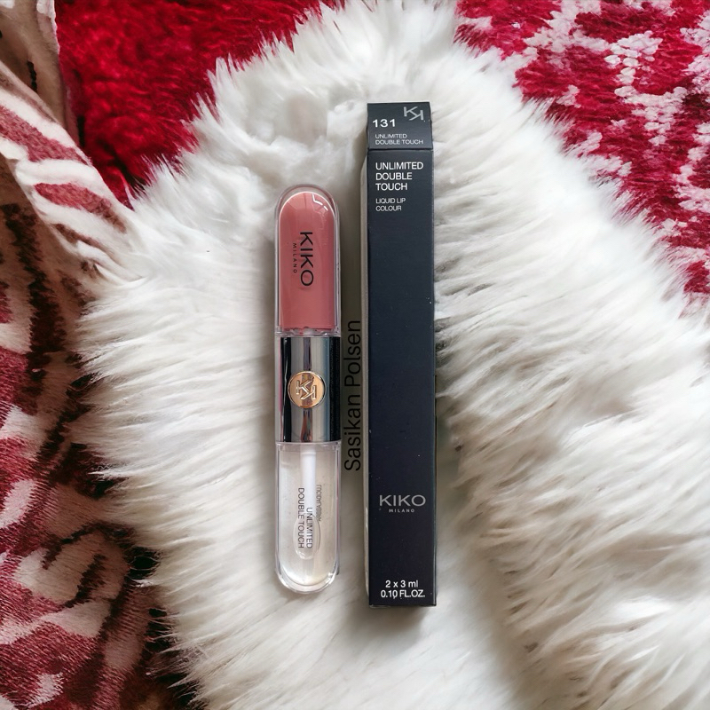 สี131 Spiced Tea/KIKO Unlimited Double Touch 6 ml.ลิปสติก 2 หัวแปรง