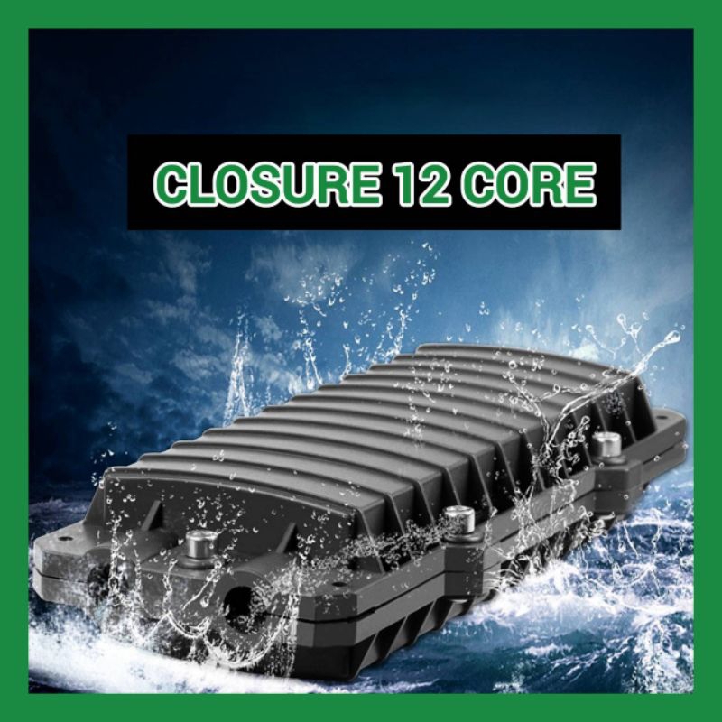 CLOSURE โค้ดเชอร์ กล่องเก็บไฟเบอร์ 12 CORE ส่งจากไทย