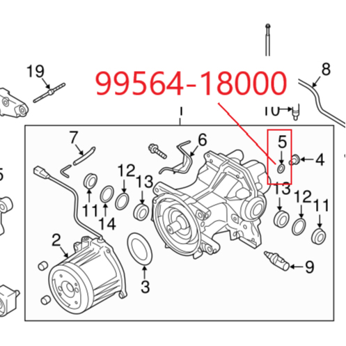 แหวนถ่ายน้ำมันเกียร์ Ford และMazd ใช้ร่วมกันได้หลายรุ่น - รูปที่ 2