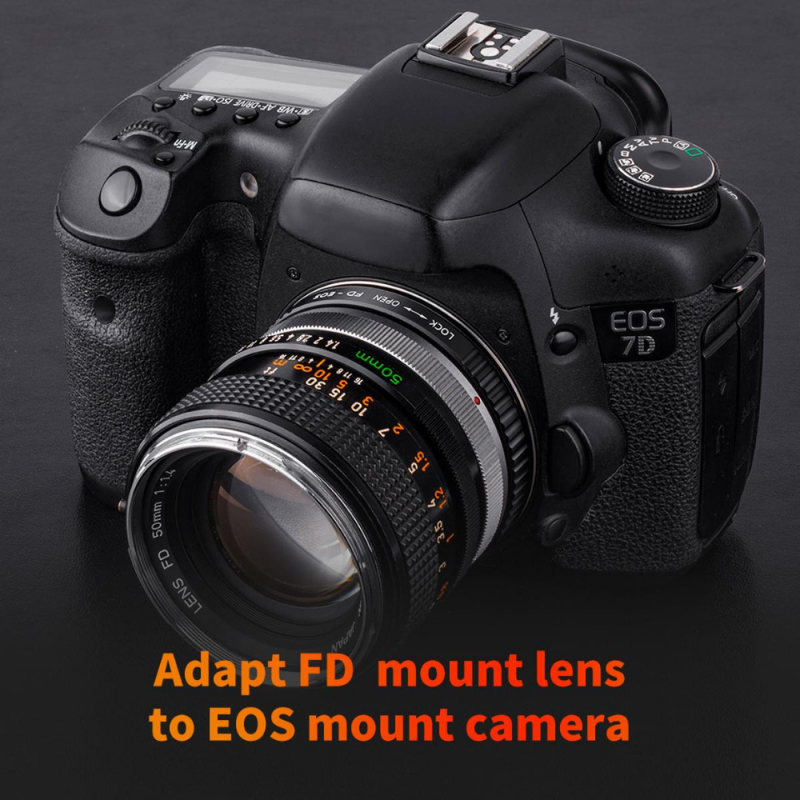 K&F Canon FD Lenses to Canon EOS Mount Camera Adapter (KF06.082)