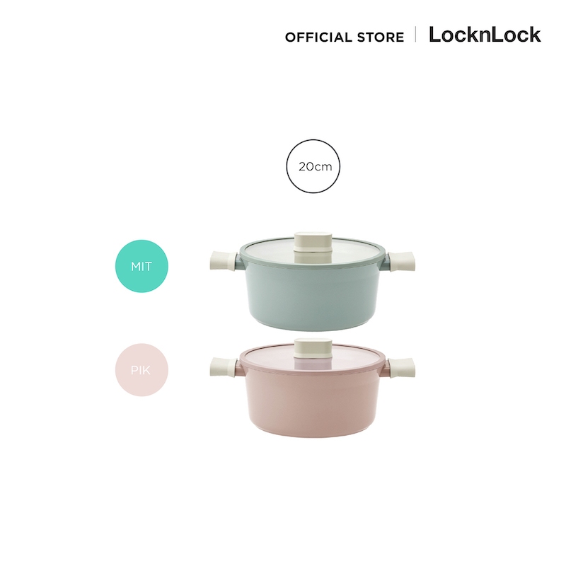 LocknLock หม้อสองหูพร้อมฝา Suit 20 cm. รุ่น CSU1202