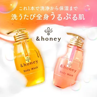 &honey Gel Body Wash - Moisturizing Skin Care ขวด 500ml ถุงเติม 440 ml