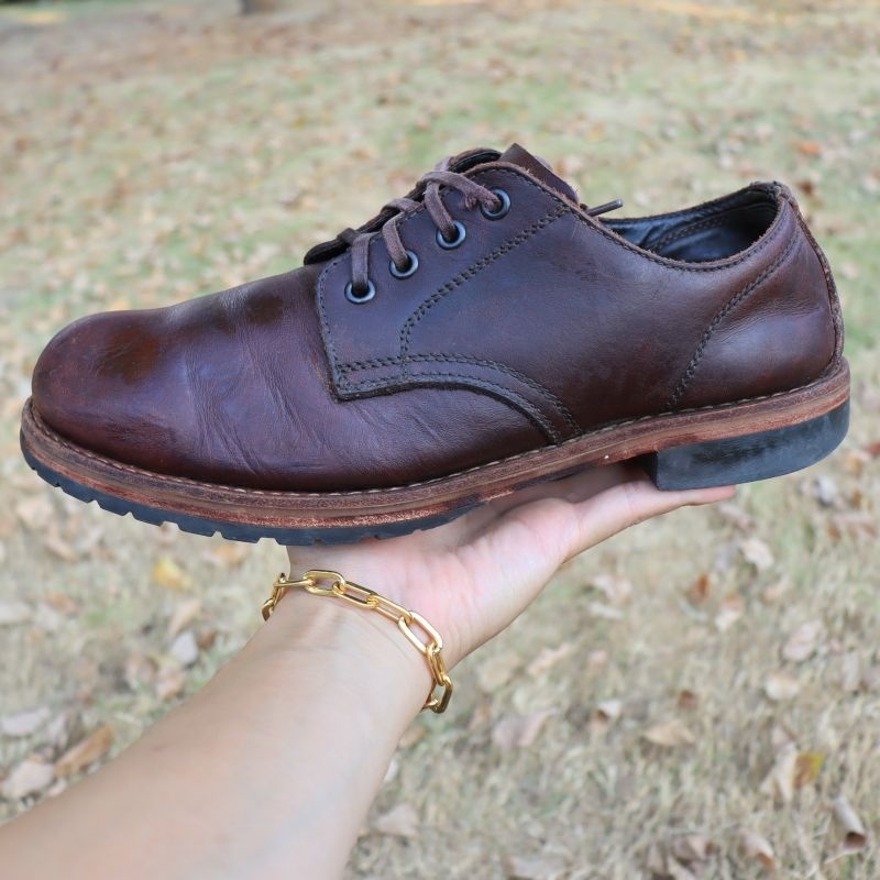 ส่งฟรี 10US 28cm 44eu Hawkins EST.1850 Oxford Shoes รุ่น Premium quality Authentic รองเท้าหนังทำงาน
