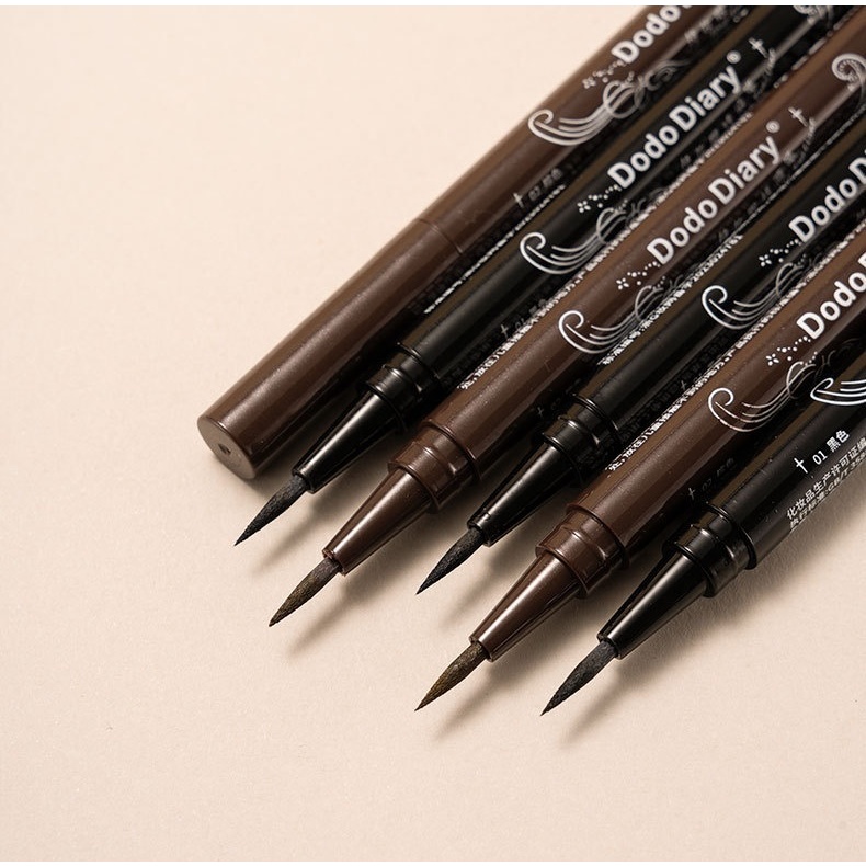 อายไลเนอร์แบบปากกา สีดํา น้ำตาล กันน้ำ ติดทนนาน - รูปที่ 5