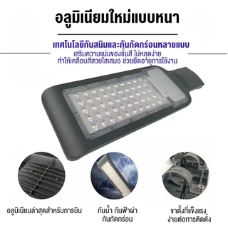 ไฟLED โคมไฟถนน 220V กันน้ำ สปอร์ตไลท์ 800W บางเฉียบ outdoor ประหยัดพลังงาน spotlight คลังสินค้าโรงงานแสงพิเศษ