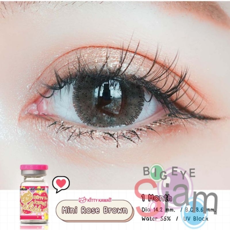 🍓Mini Rose Gray/Brown 🍓🐱By Kitty kawaii 🐱📌ค่าสายตาสอบถามได้ในแชทก่อนสั้งซื้อนะคะ📌
