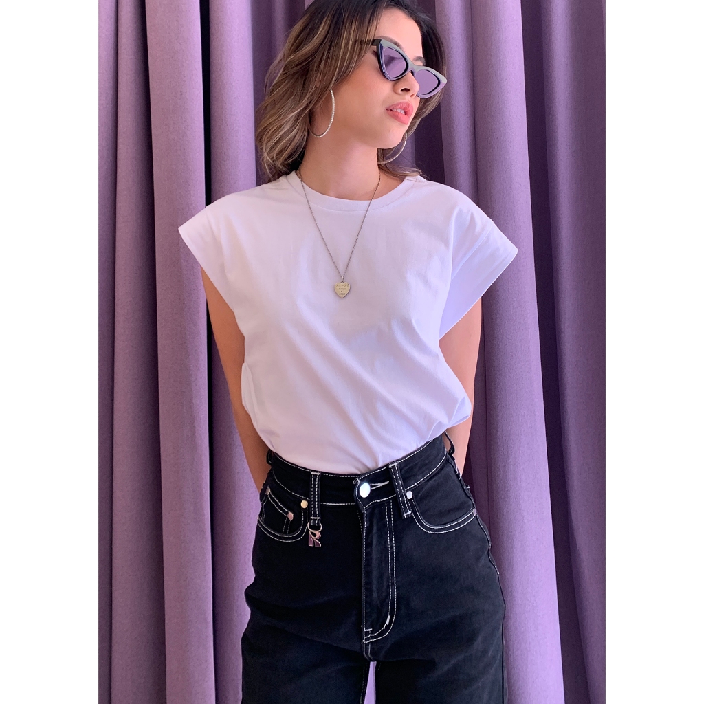 Mellow Everyday - Bello top เสื้อยืดแขนเลย