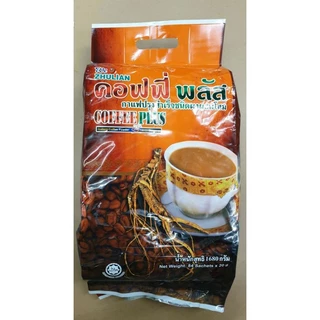 ซูเลียน ZHULIAN คอฟฟี่ พลัส กาแฟปรุงสำเร็จชนิดผงผสมโสม (ขนาดใหญ่) 84 ซอง ราคาส่งถูกๆ W.1,850