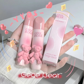 Gegebear ลิปโคลน เนื้อแมตต์ ถ้วยไม่ติด ลิปกลอส ติดทนยาวนาน กํามะหยี่นุ่ม นุ่มละมุน ติดทนนาน กันน้ำ สไตล์เกาหลี MZ375