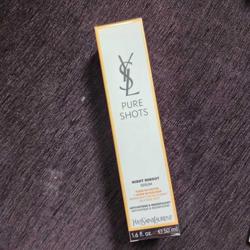 YSL night reboot serum
