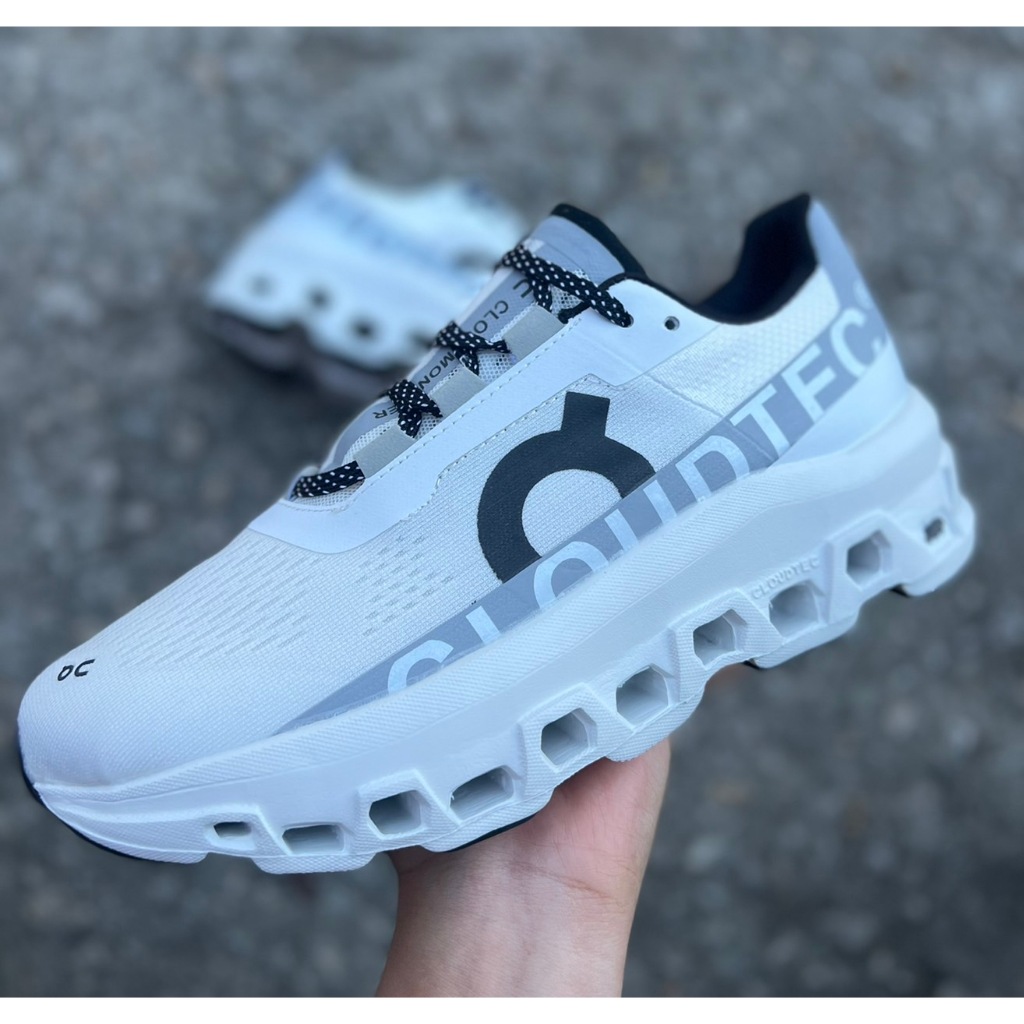 🎉HOT📣รองเท้าวิ่ง on Cloudmonster Sz.40-45 Eu เข้าใหม่ พร้อมกล่อง เบา กระชับ ใส่วิ่ง V77A106