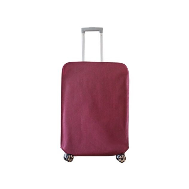 ผ้าคลุมกระเป๋าเดินทาง แบบตีนตุ๊กแก Cover bag 24 นิ้ว คละสี พับเก็บได้ T0717