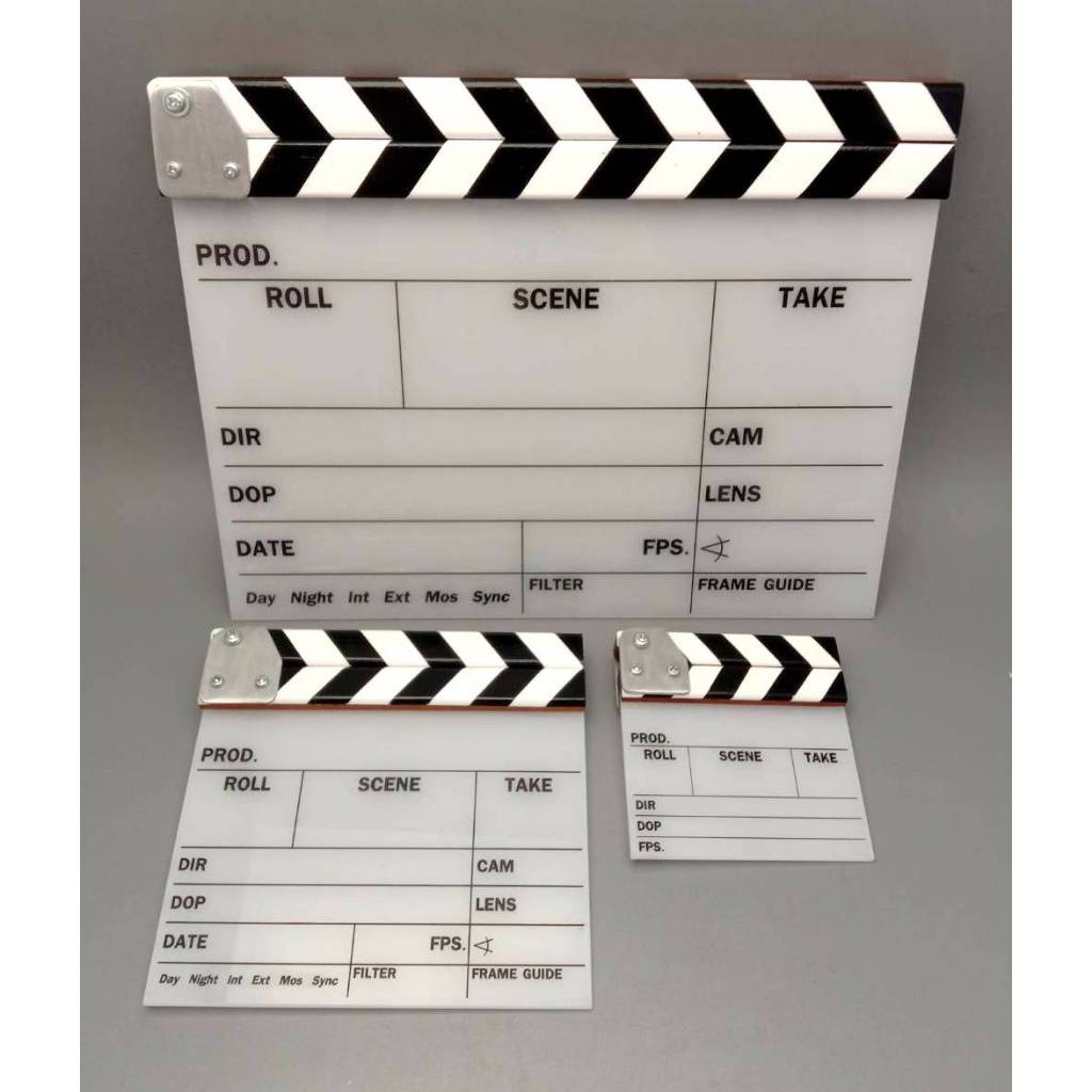 สเลท สำหรับถ่ายหนัง หนังสั้น ละคร series โฆษณา