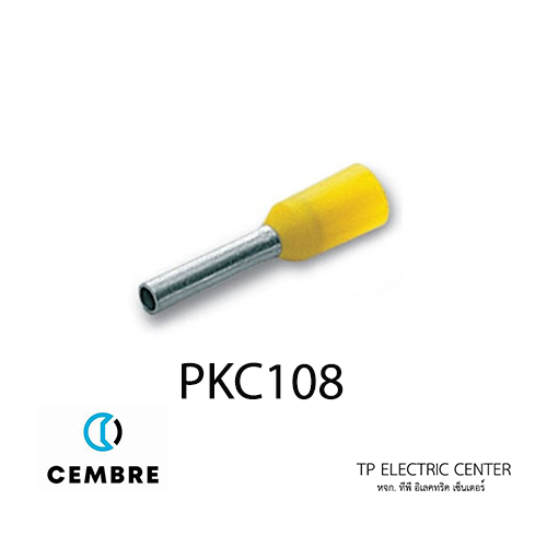 ข้อต่อย้ำปลายสาย (Cord-end sleeves) ยี่ห้อ Cembre PKC จำนวน 100 ตัว ต่อ 1 ถุง