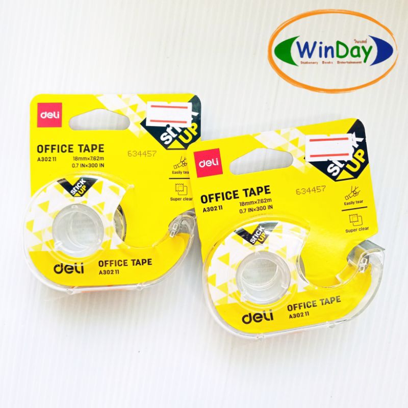 DL ชุดเทปใส+ที่ตัด 18 mm. NoA30211