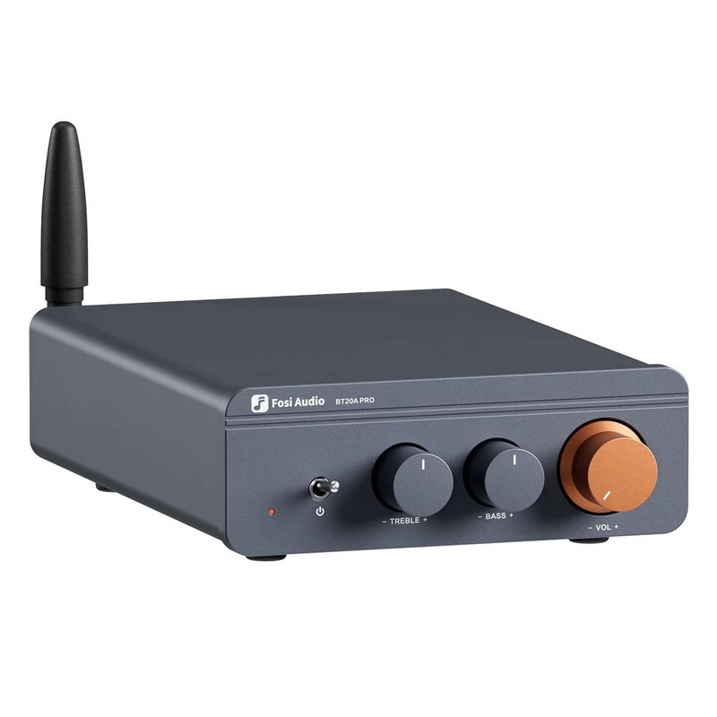 (ประกันศูนย์ไทย) Fosi Audio BT20A Pro Bluetooth Amplifier ชิป TPA3255 รองรับ ClassD อัพเกรด Op-Amp ไ