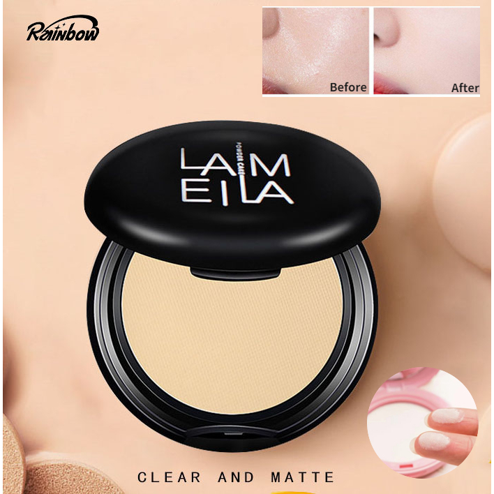 จัดส่งจากกรุงเทพ🎀แป้งพัฟ LAMEILA แป้งผสมรองพื้น แป้งคุมมัน แป้งพัฟมาดาม แป้งตลับ แมท เนื้อบางเบา คุมมัน กันน้ำ power