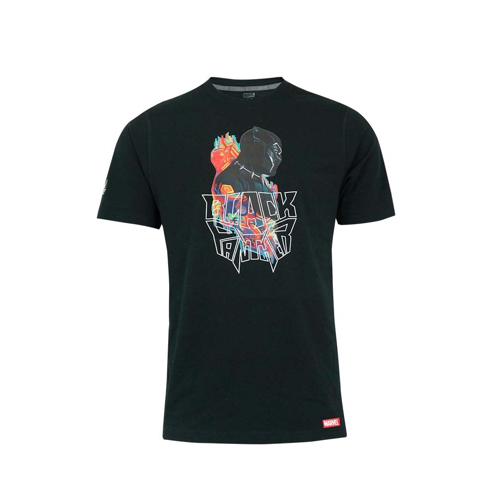 FBT x MARVEL Black Panther เสื้อคอกลม ใส่ลำลอง เสื้อยืดคอกลมแฟชั่น รหัส D2T181