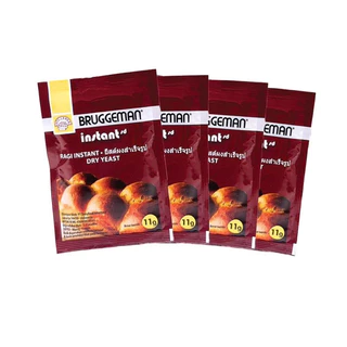 ยีสต์ผงสำเร็จรูป ยีสต์หวาน ยีสต์จืด Instant Yeast Bruggeman , Saf Instant , Shang Chuan 尚川