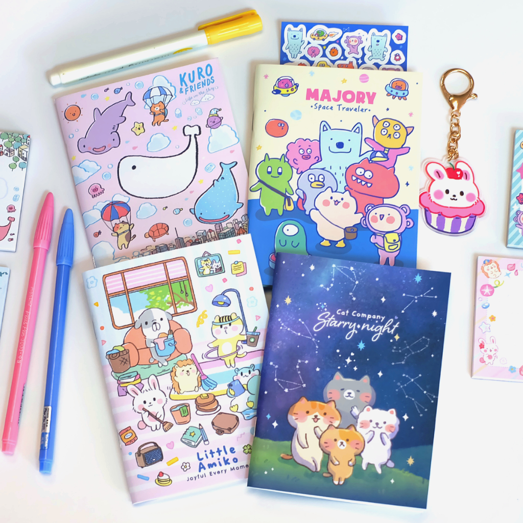 สวีทซัมเมอร์ : สมุดโน้ต ขนาด A6 : ทั้งหมด 16 ลาย
