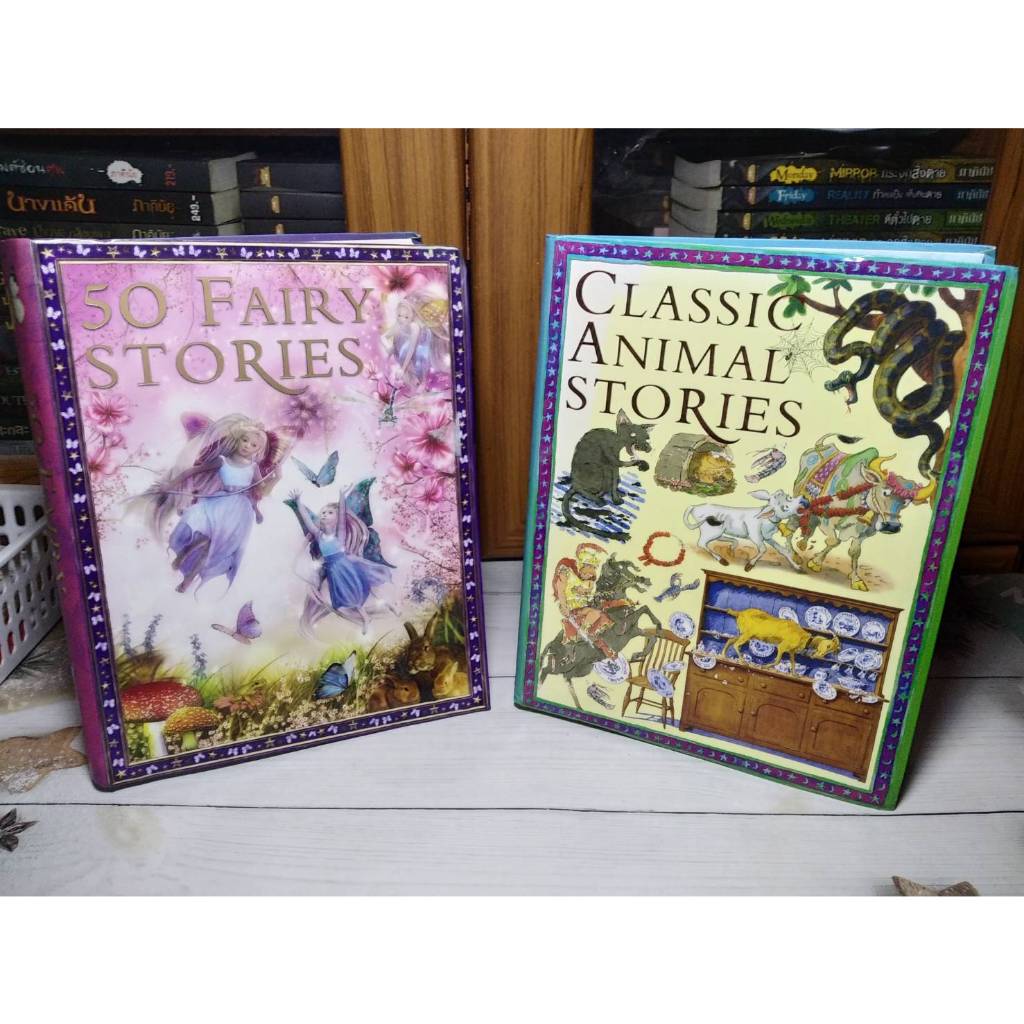 50 FAIRY STORIES // CLASSIC ANIMAL STORIES #BedTimeStories #UsedBook #นิทานภาษาอังกฤษ