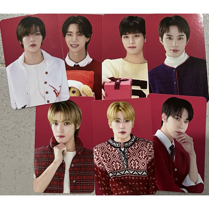 การ์ดnct zone nct 127 Christmas