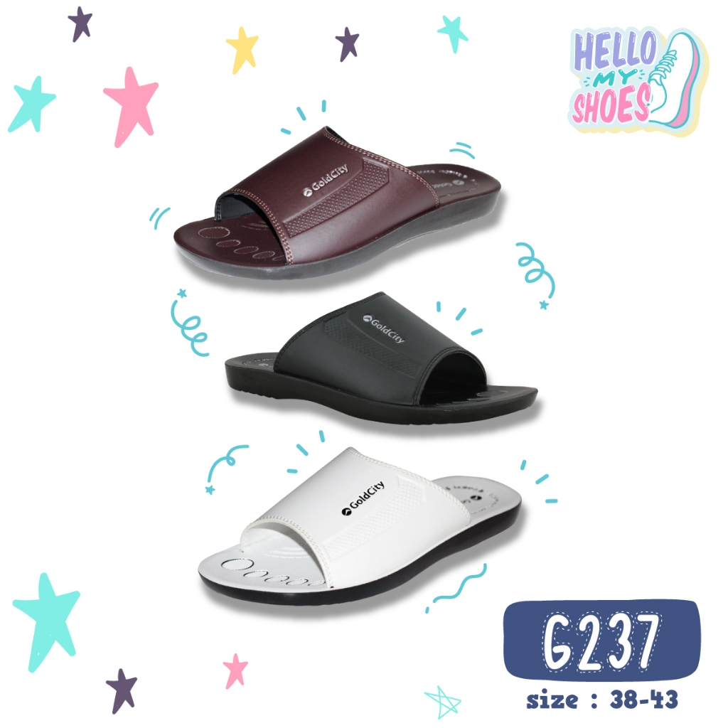 รองเท้าแตะ PU กันลื่น รุ่น G237 สินค้าตรงปก จัดส่งไว แท้100%