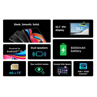 TCL Tab 10L Gen 2 (Wi-Fi / LTE) (3/32) ประกันศูนย์ไทย 1 ปี [ หน้าจอ10.1 นิ้ว แบต 6000mAh ]