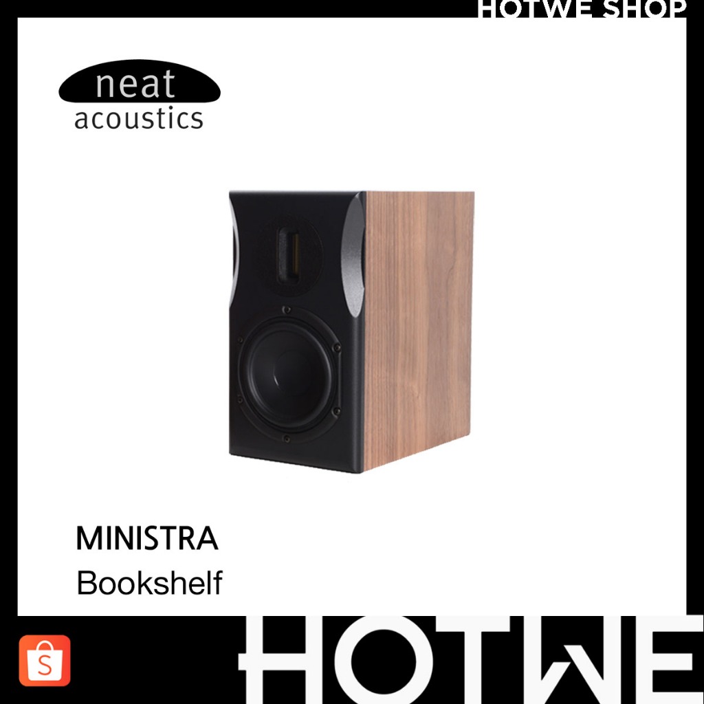 Neat Acoustics MINISTRA ลำโพง บุ๊คเชลฟ์ - Bookshelf Speaker