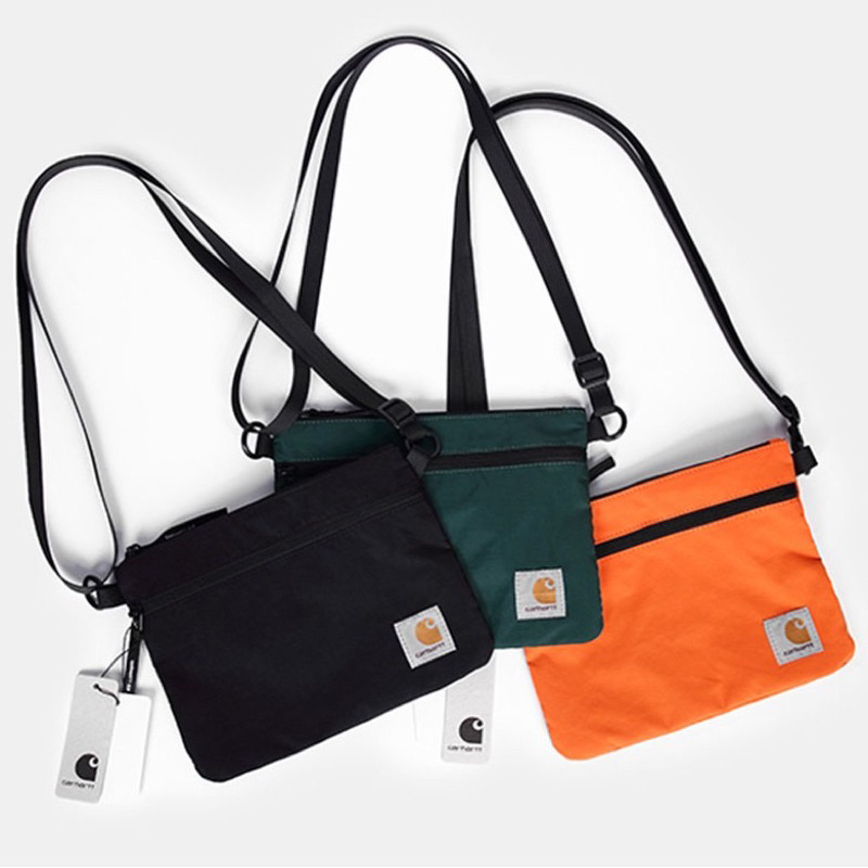 Carhartt กระเป๋าสะพายไหล่ กระเป๋าสะพายข้าง แฟชั่นสำหรับผู้ชาย ผู้หญิง