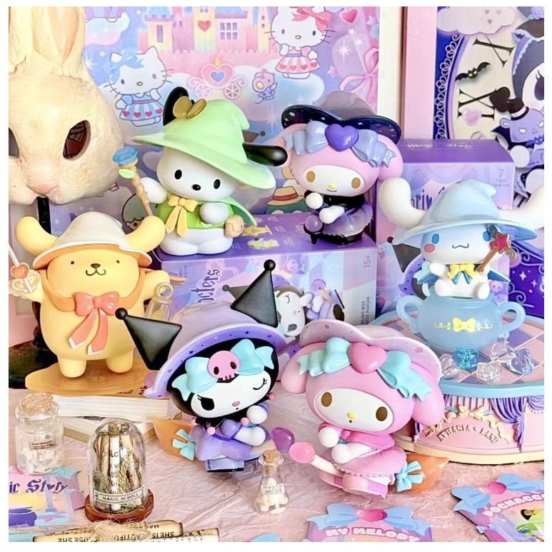 [พร้อมส่ง]  โมเดลกล่องสุ่มซานริโอ้ Sanrio Characters Magic Story งานลิขสิทธิ์ของแท้