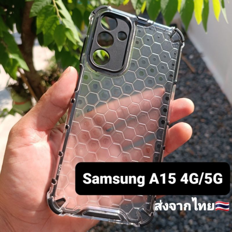 เคส Samsung A15 5G / A15 4G แบบกันกระแทก+กันกล้อง