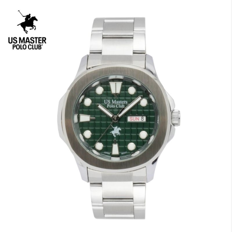 US MASTER POLO CLUB นาฬิกาข้อมือผู้ชาย รุ่น USM-230804 ของแท้ กันน้ำลึก 30เมตร รับประกันศูนย์ 1 ปี