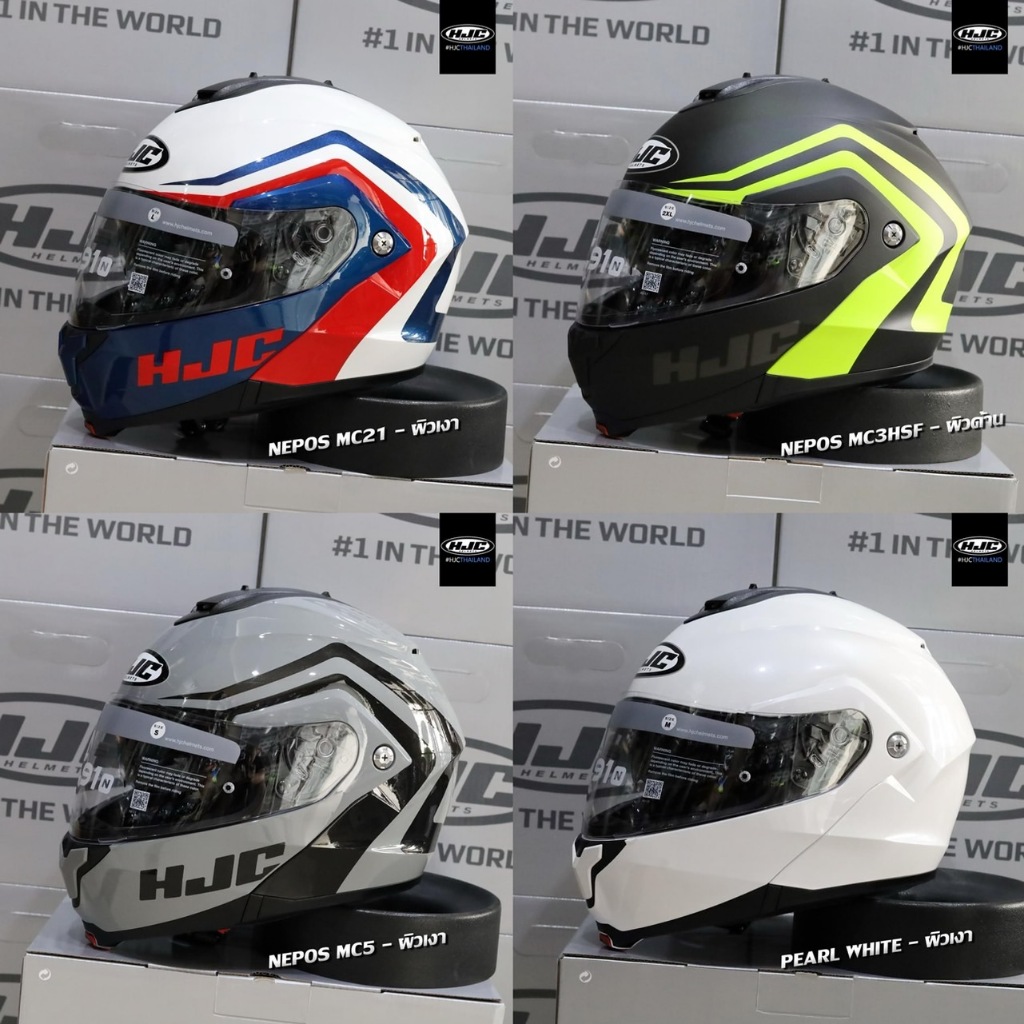 NEW HJC รุ่น C91N หมวกยกคาง Collection 2024