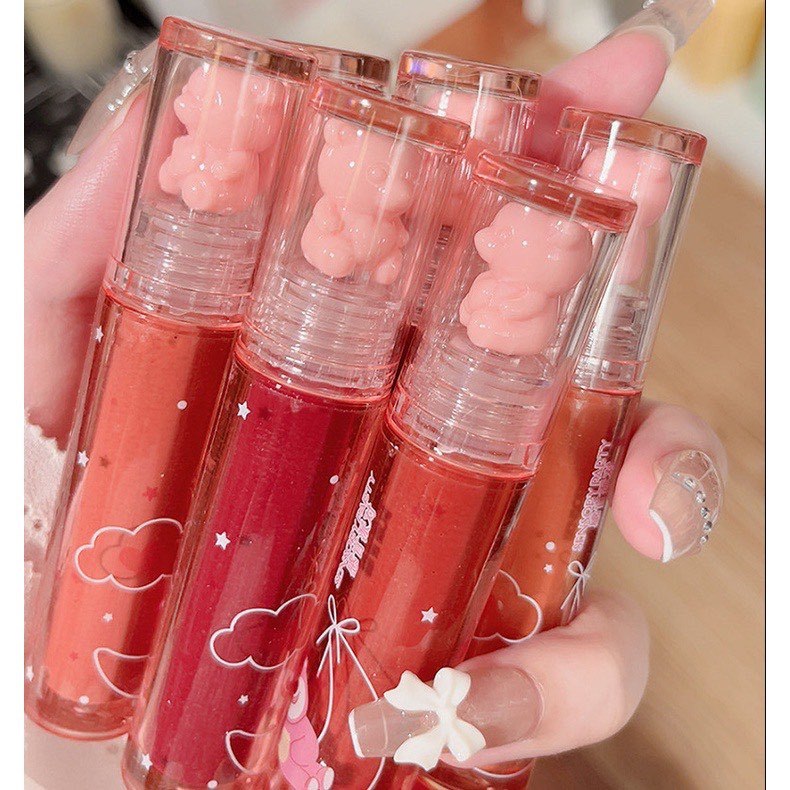 🎀ลิปสติกพร้อมส่ง Sensory PARTY ลิปสติก ลิปกลอส เนื้อเจลลี่คริสตัล ให้ความชุ่มชื้น💄