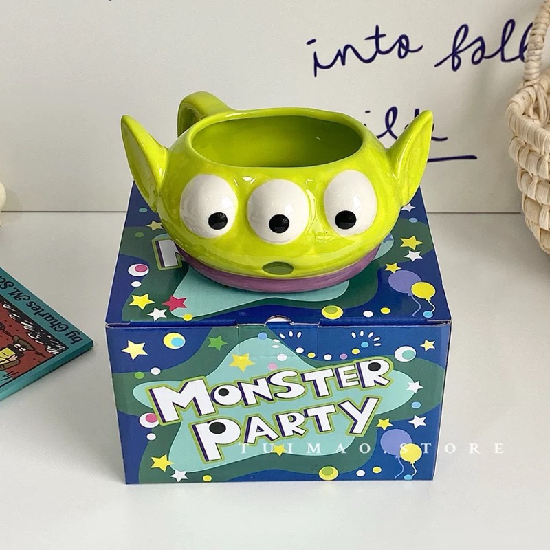 ถ้วย little green man toy story เซรามิคพร้อมกล่อง