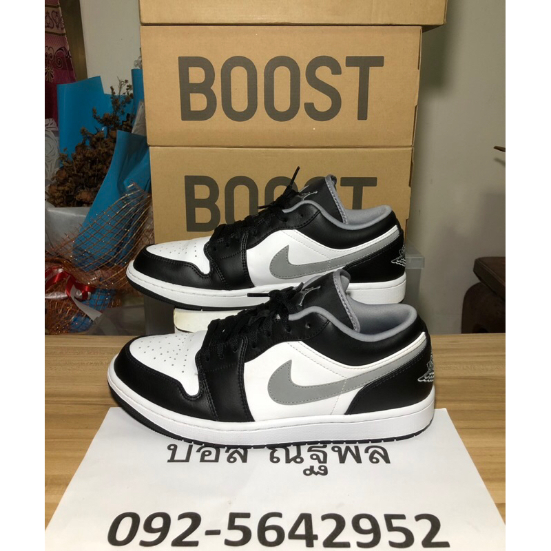 Jordan 1 42.6/27.0 Low Black Particle Grey