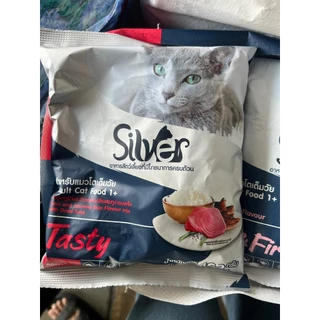 [LLP] อาหารแมวซิลเวอร์ Silver แพ็คเกจบริษัท ขนาด 400g. ไม่เค็ม มี 4 สูตร