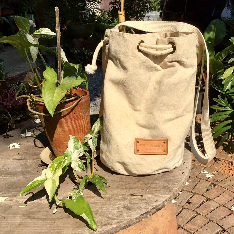 กระเป๋าผ้าดิบ Something simple handmade
