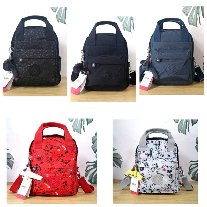 กระเป๋าขนาดมินิ สามารถใช้งานได้ 3 แบบ Kipling Mini Backpack 2017 k12688