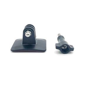 ฐานโค้ง ทรงสี่เหลี่ยม พร้อมแผ่นกาว และ สกรู Curved BRACKET FOR GOPRO , Action camera
