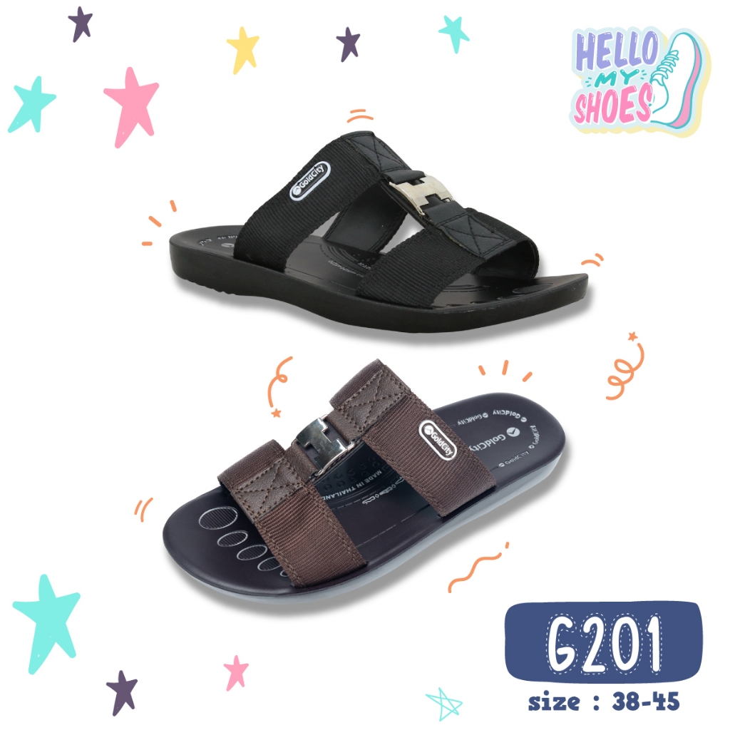 รองเท้าแตะ PU กันลื่น รุ่น G201 สินค้าตรงปก จัดส่งไว แท้100%