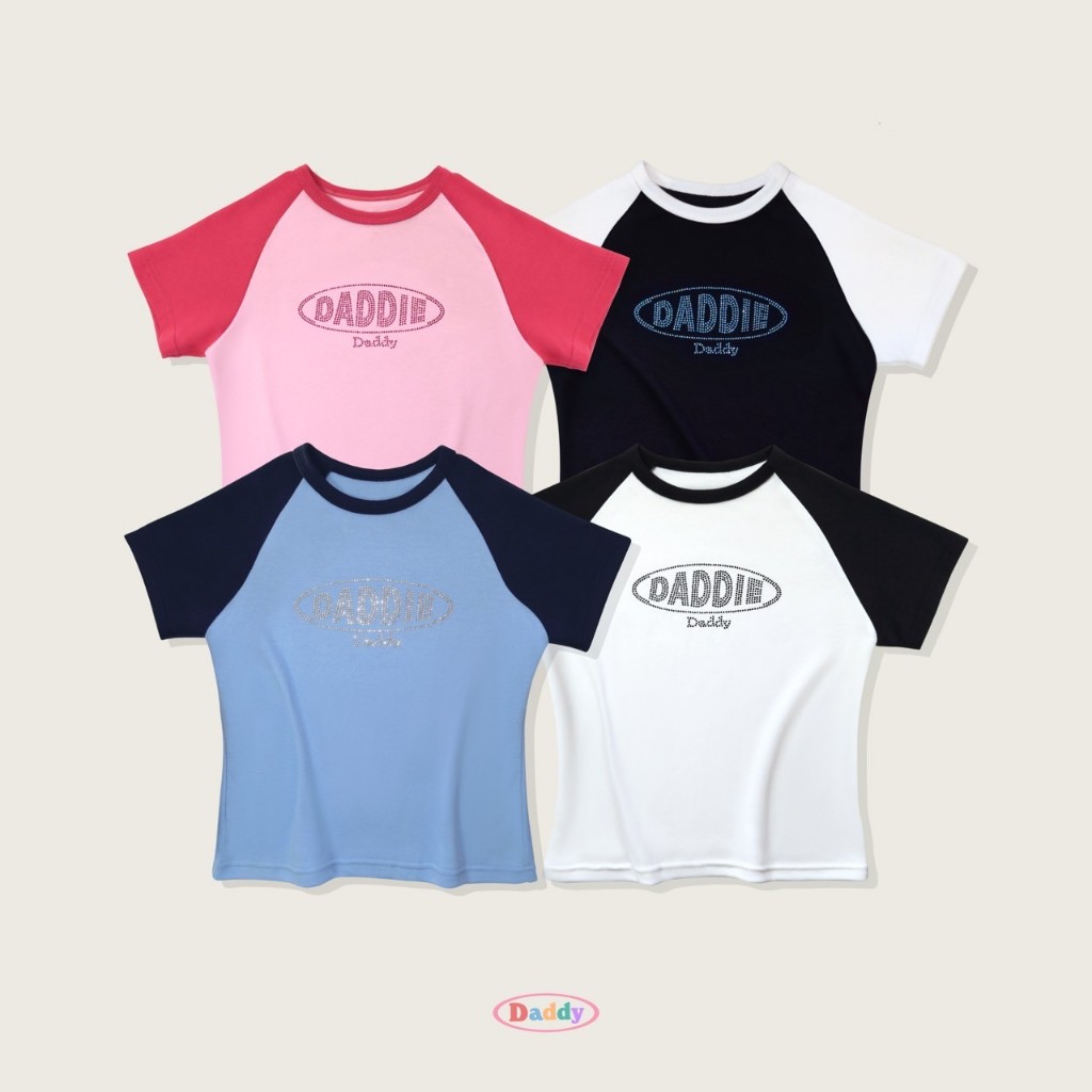 DADDY | Daddy Sparkle เสื้อ baby tee  สุดน่ารัก