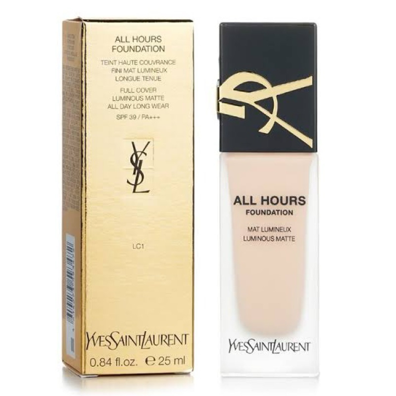 รองพื้น YSL All hours foundation 25 ml รุ่นใหม่ สีLN1